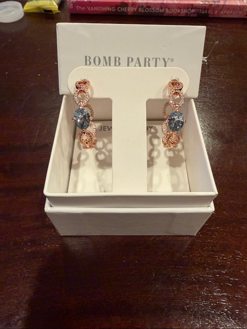 Jewel Candy: Maldives: Rose Gold Hoop Earrings